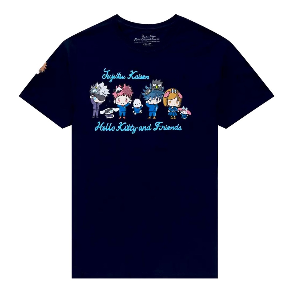 Jujutsu Kaisen X Hello Kitty And Friends Group T-Shirt
